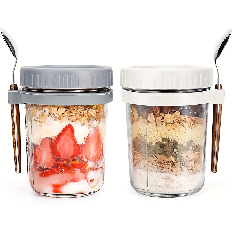 Copo de aveia de vidro de 1 un - Food Storage Glass avaliação e preço