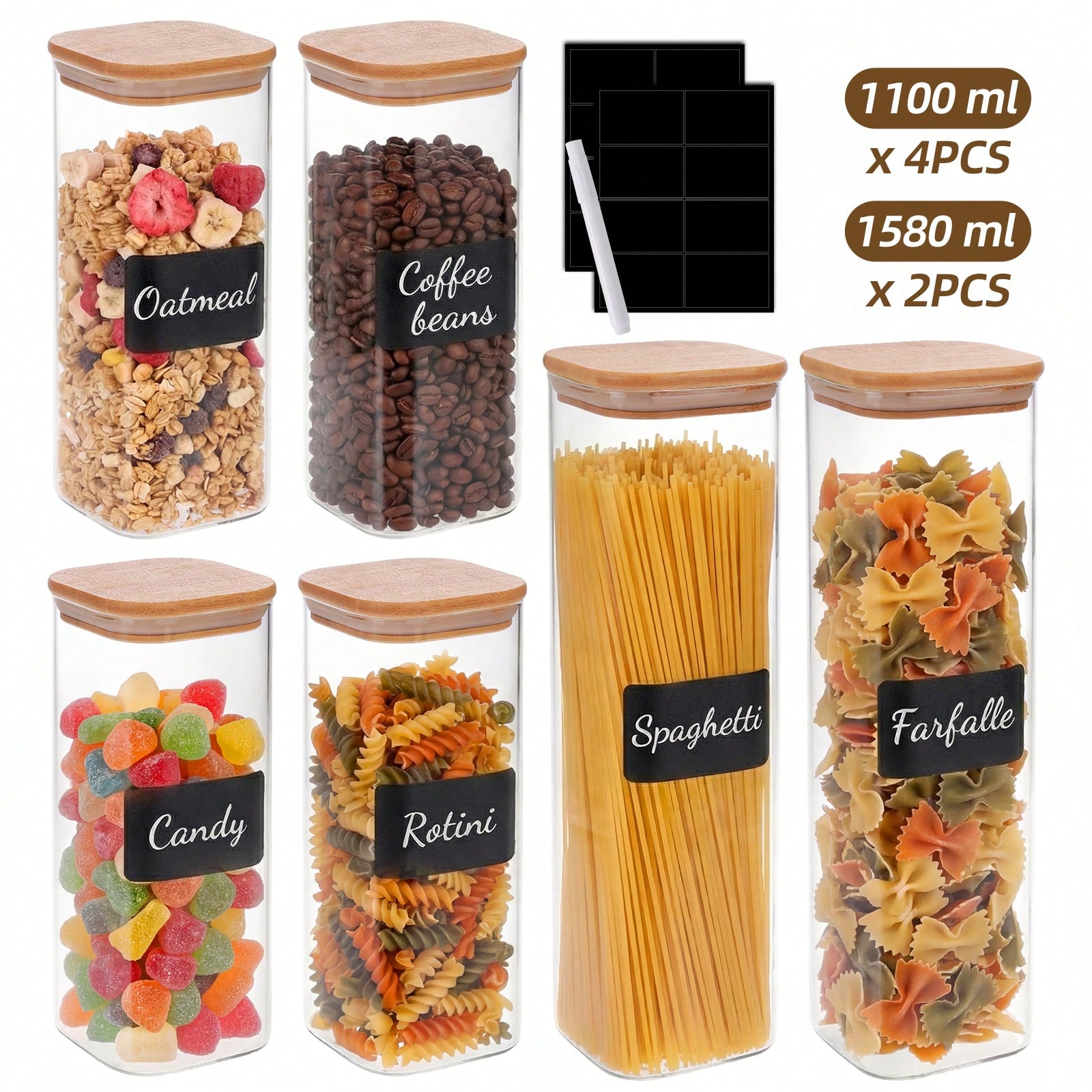 Recipientes de vidro para arma - Food Storage Glass avaliação e preço