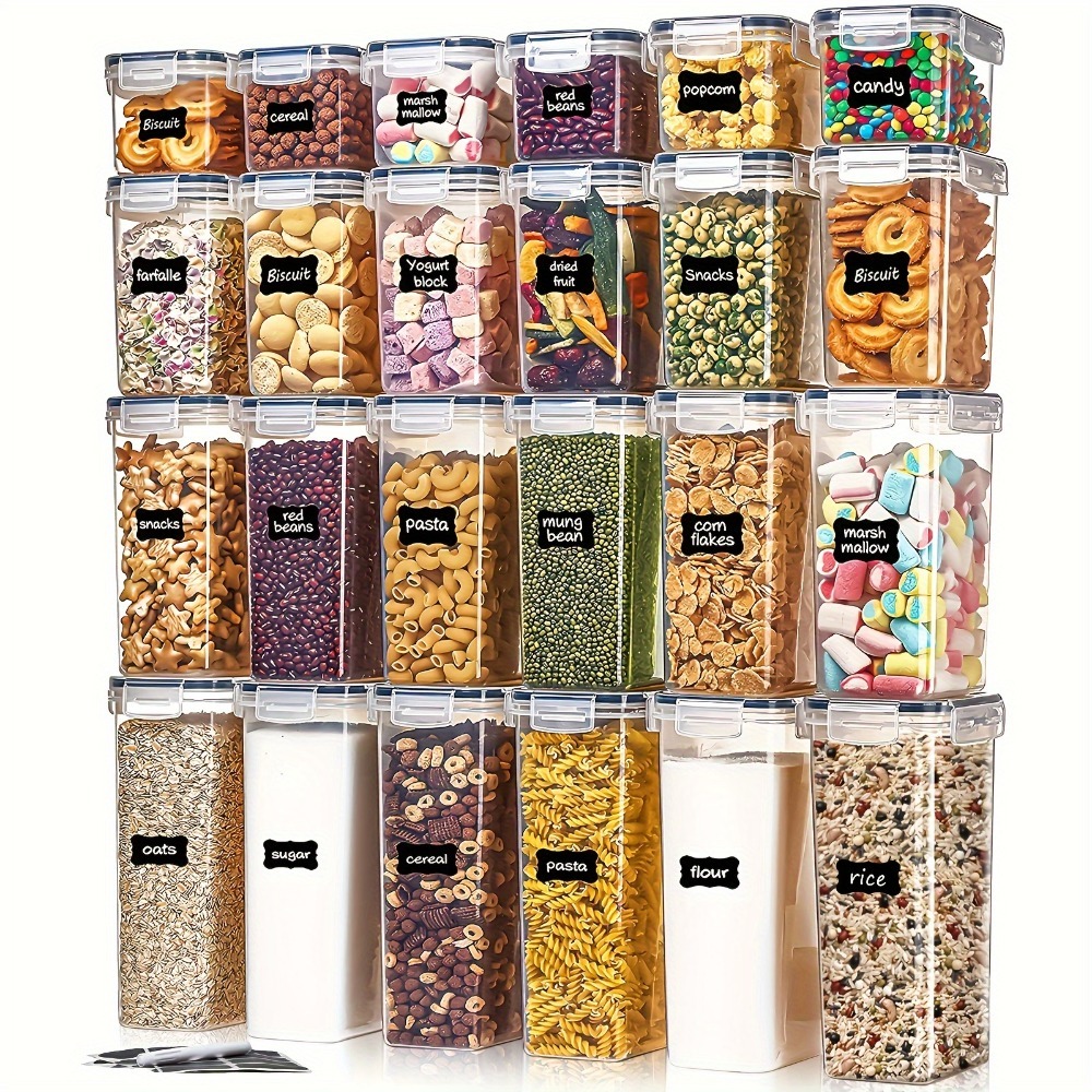 Conjunto de 24 Peças: 12 Potes - Food Storage Equipment avaliação e preço