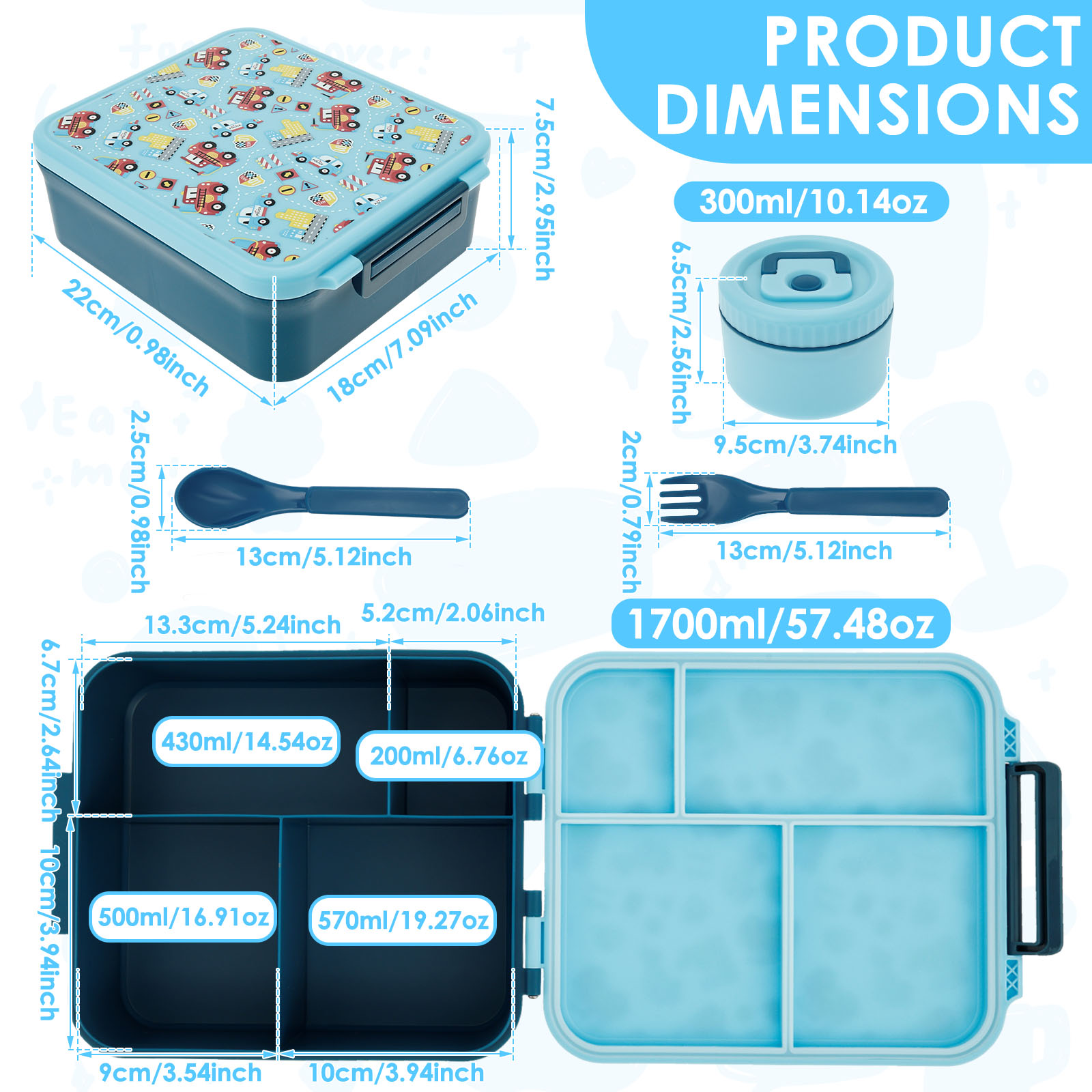 Lancheira de 1700 ml, micro-on - Food Storage 30 Years avaliação e preço