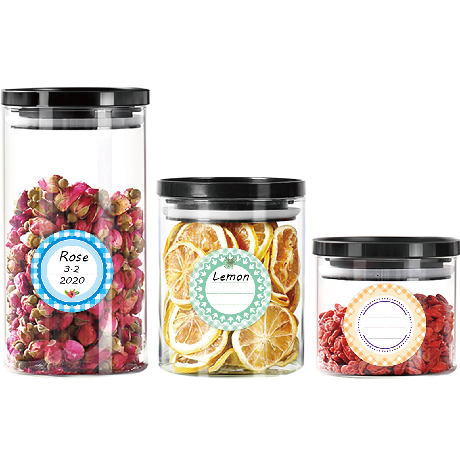 20 Folhas de Etiquetas Adesiva - Food Storage Jar Labels avaliação e preço