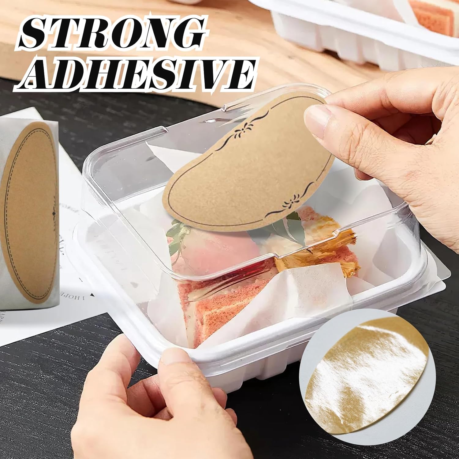 500 Etiquetas para Frascos Mas - Food Storage Jar Labels avaliação e preço