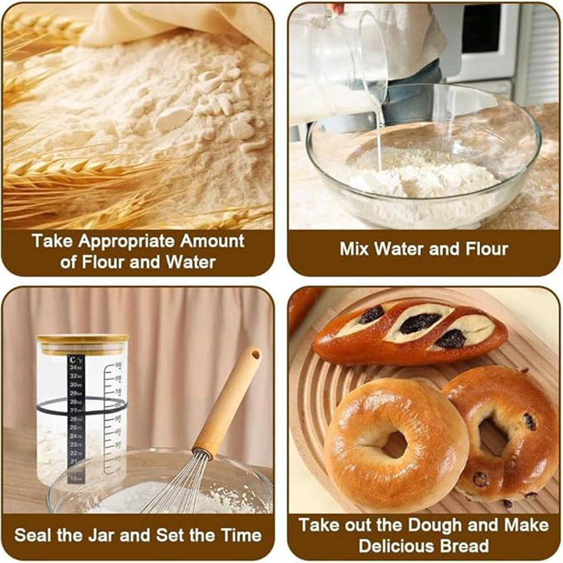 Kit de frasco de partida de ma - Food Storage Glass avaliação e preço
