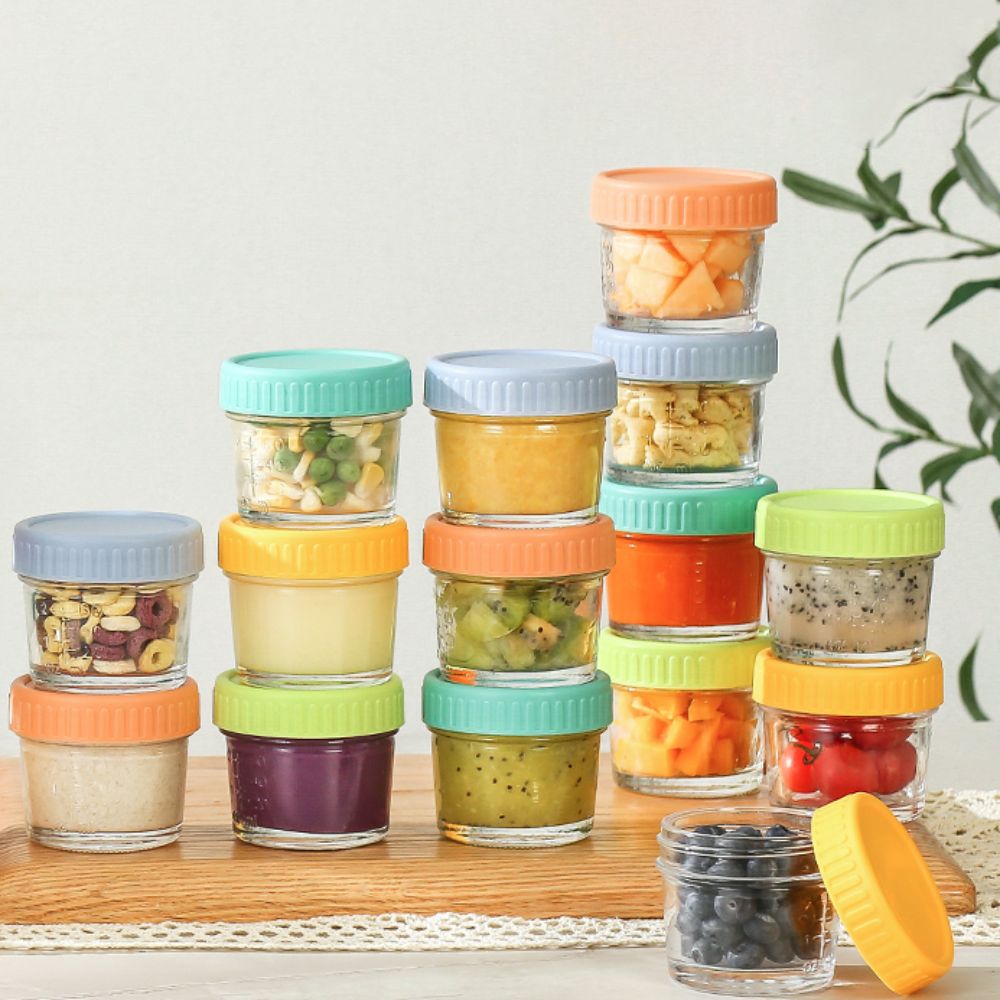 Conjunto de 6 Potes de Vidro R - Food Storage Glass avaliação e preço