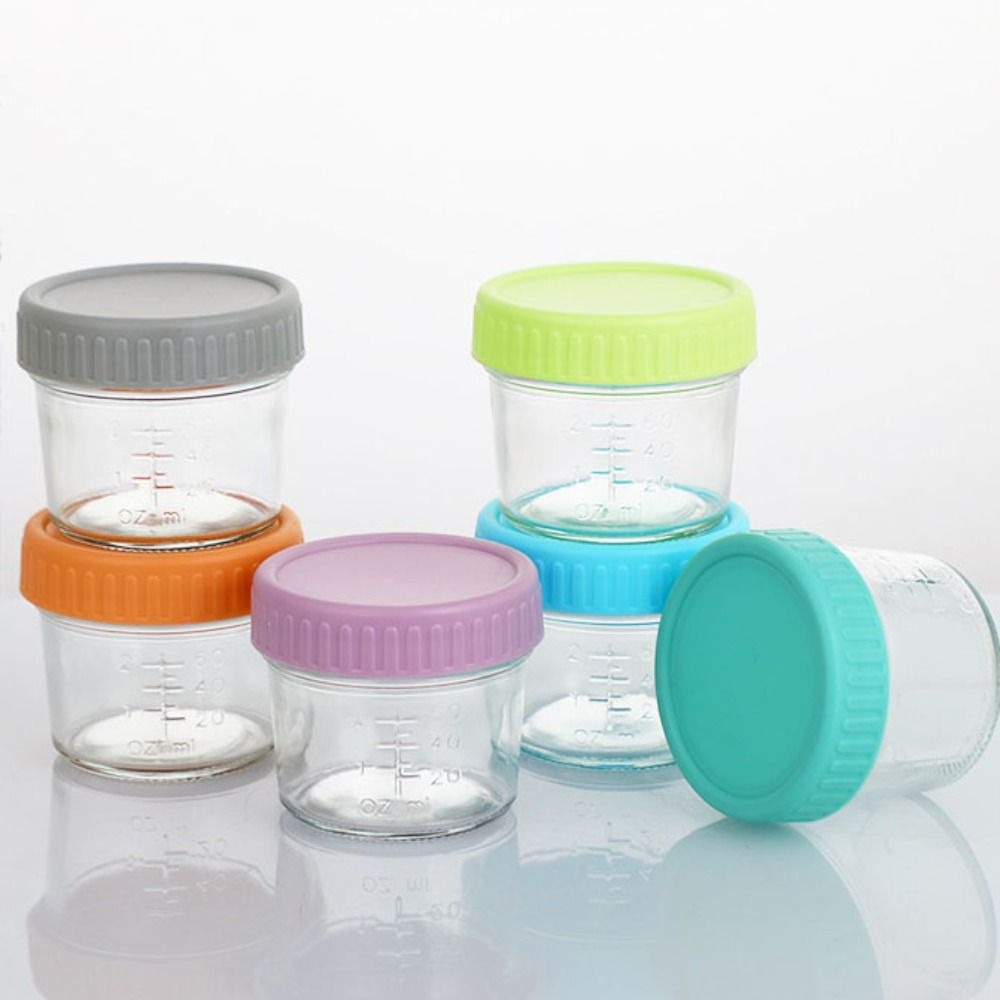 Conjunto de 6 Potes de Vidro R - Food Storage Glass avaliação e preço