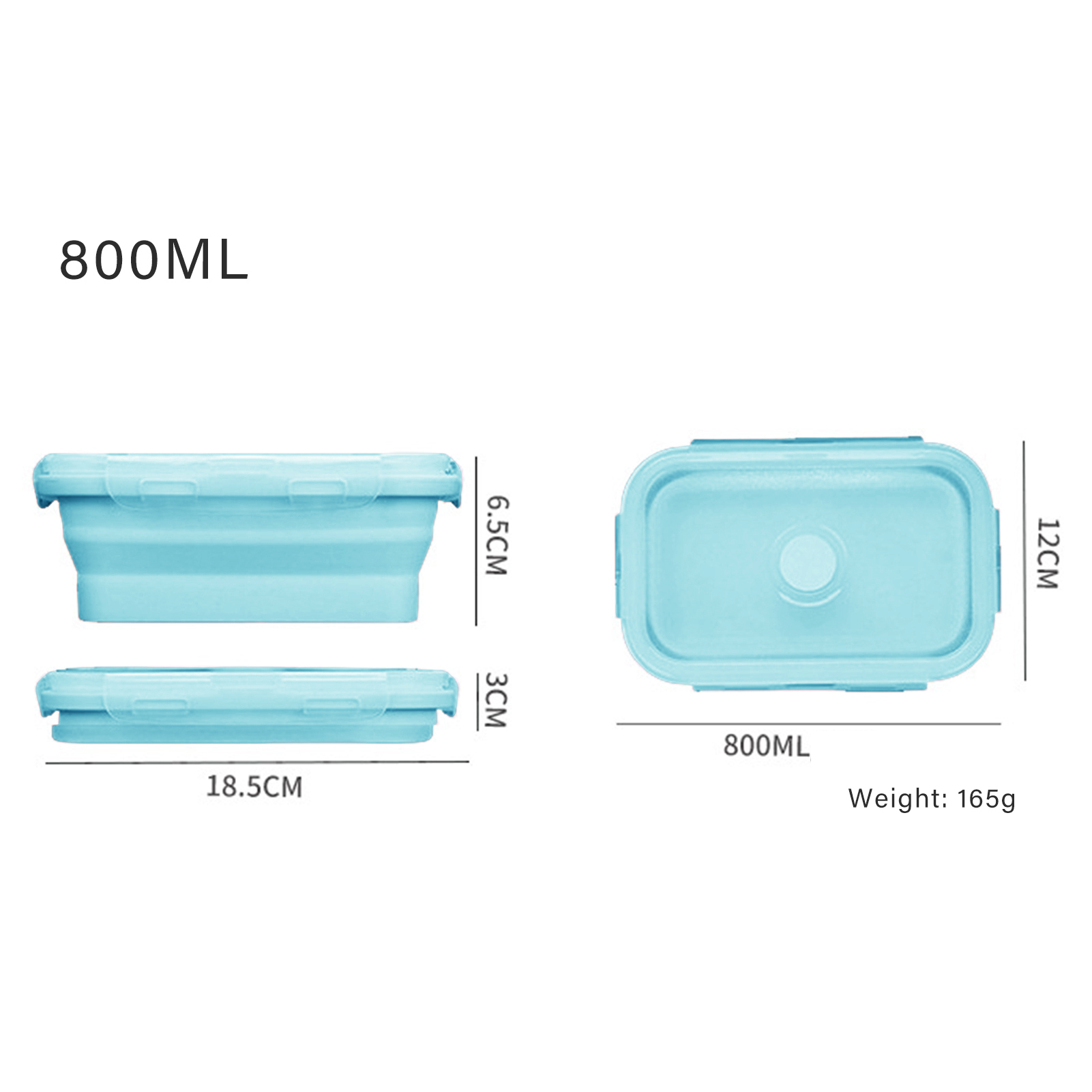 Marmita de Silicone de Grau Al - Food Storage Box Plastic avaliação e preço
