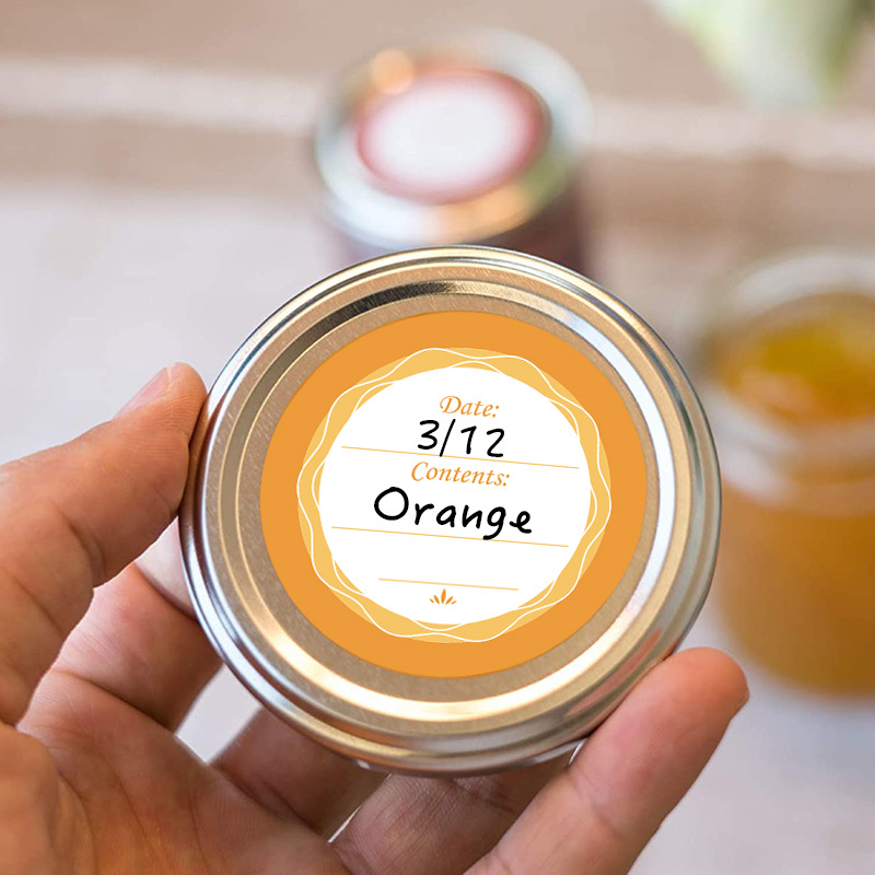 6 Etiquetas Adesivas Removívei - Food Storage Jar Labels avaliação e preço