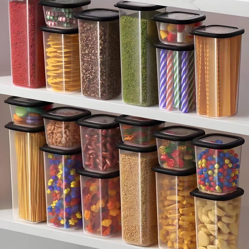Conjunto de 6 Recipientes Herm - Food Storage Bins avaliação e preço
