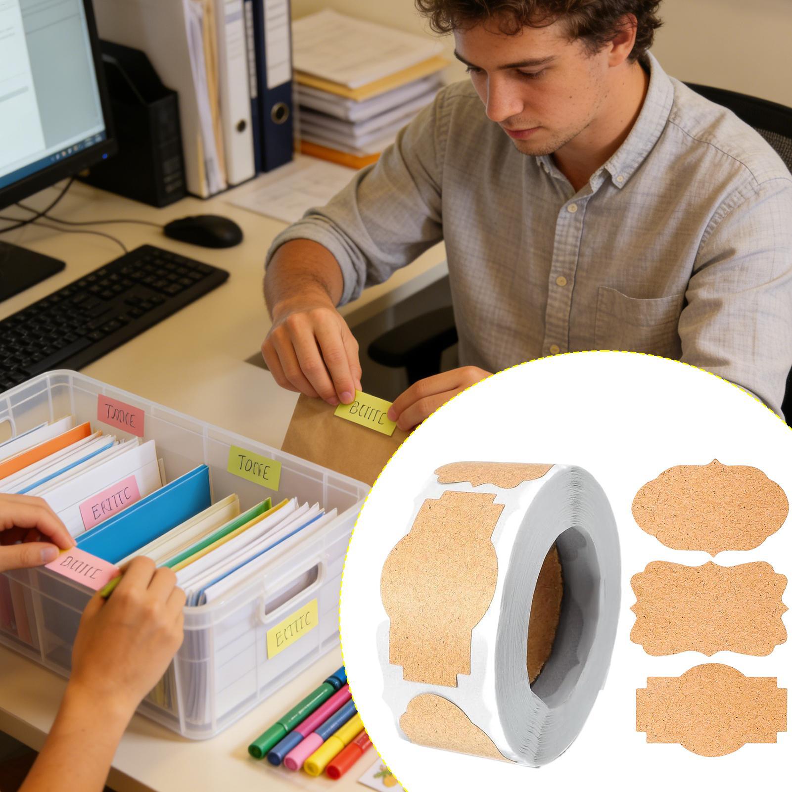 Etiquetas adesivas para frasco - Food Storage Jar Labels avaliação e preço