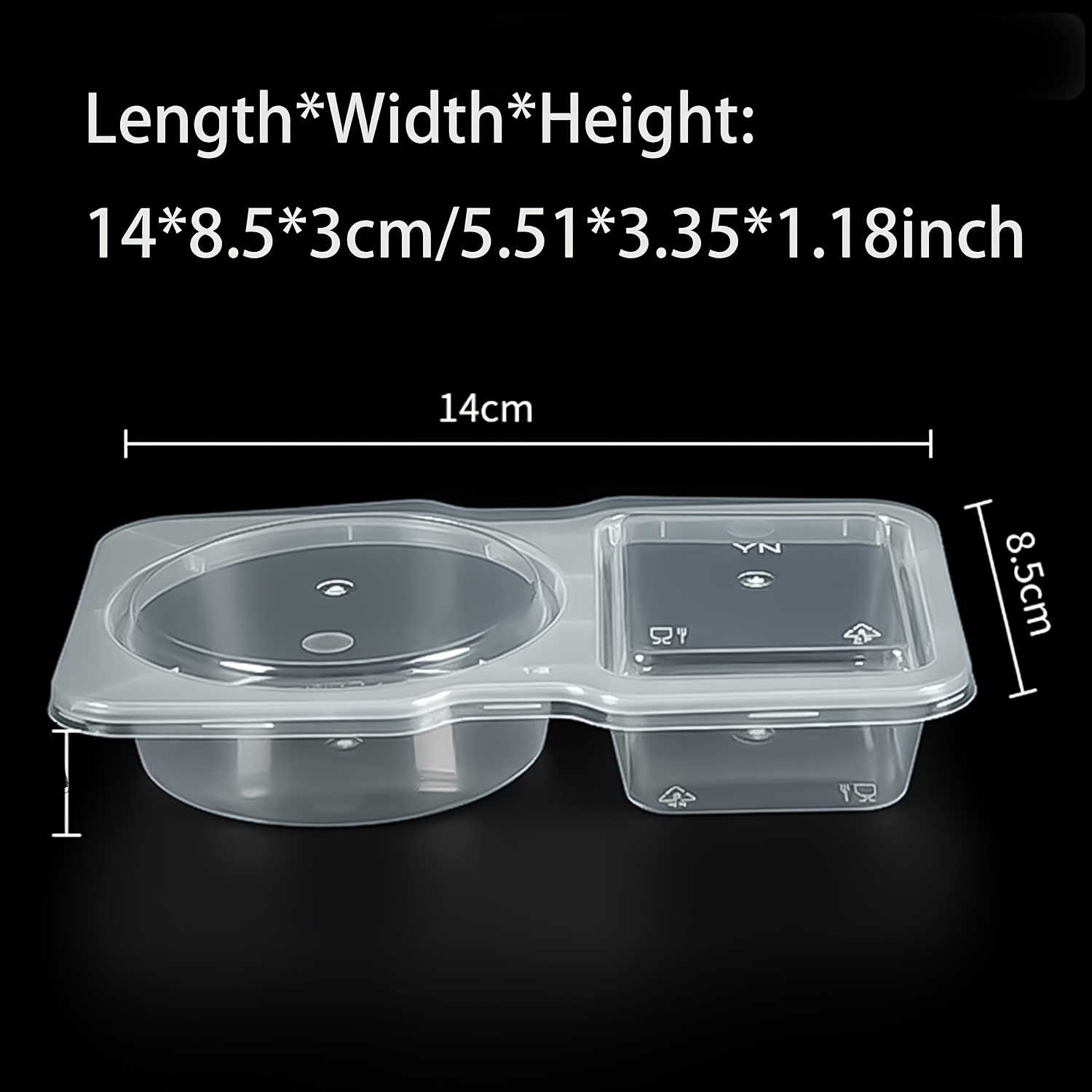 10 Peças de Potes Herméticos E - Food Storage Box Plastic avaliação e preço