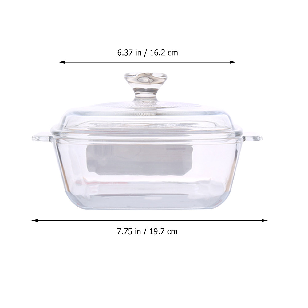 1 unidade de tigela de vidro t - Food Storage Glass avaliação e preço