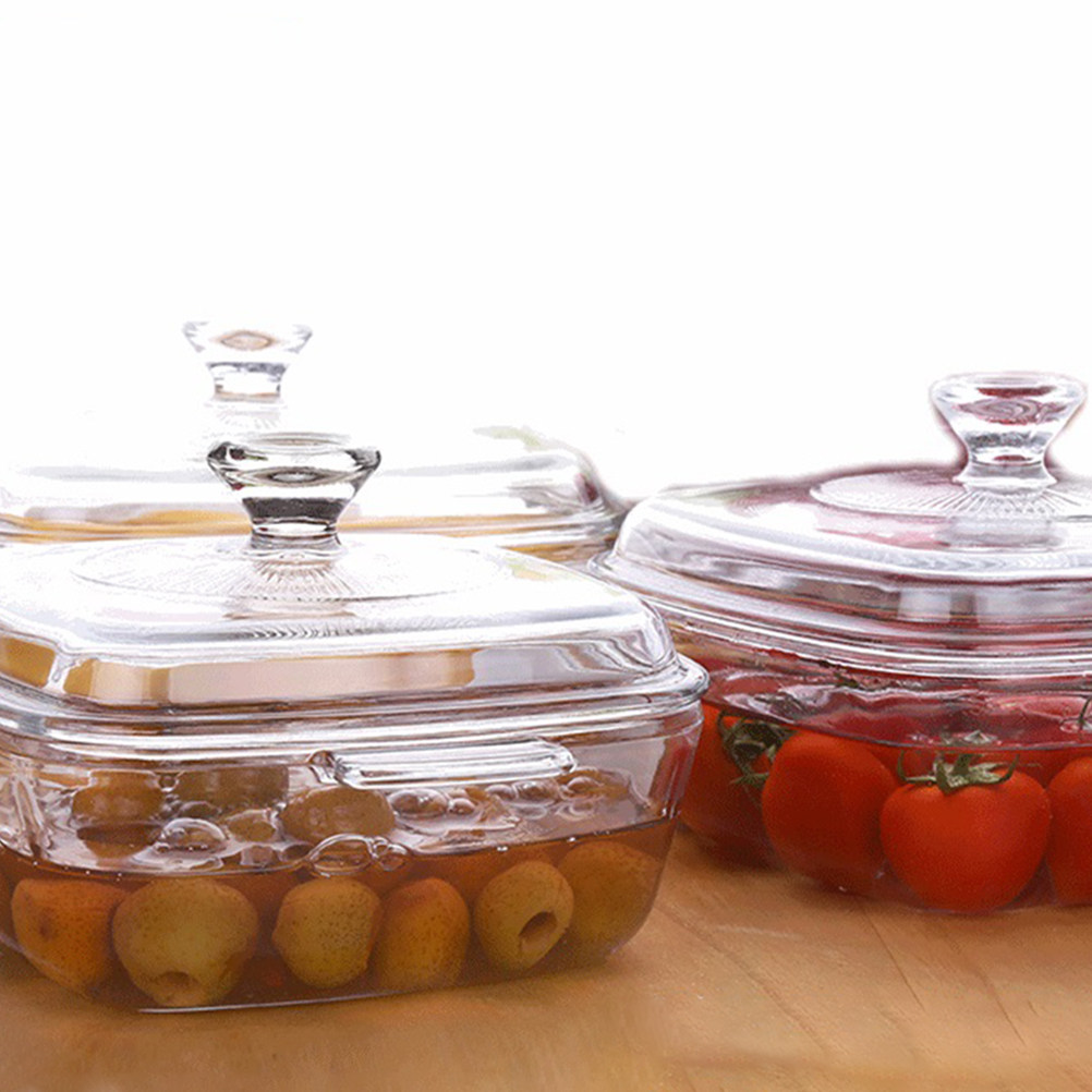 1 unidade de tigela de vidro t - Food Storage Glass avaliação e preço