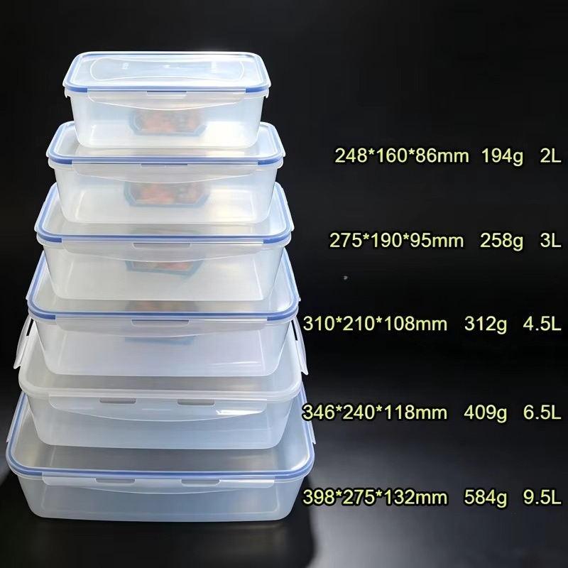 Molde para Caixa Retangular de - Food Storage Box Plastic avaliação e preço