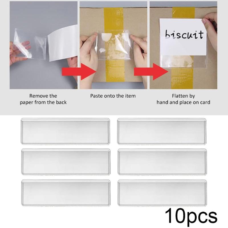 10 Peças de Suportes Adesivos  - Food Storage Jar Labels avaliação e preço